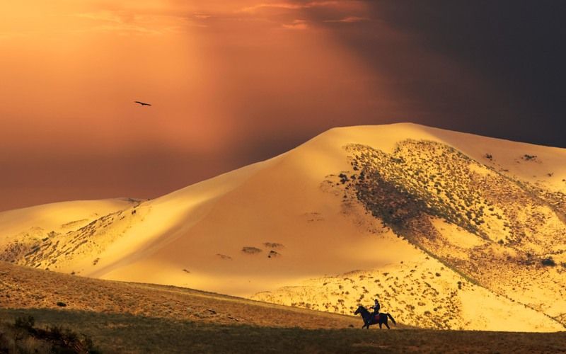 сары кум,жёлтые пески,песчаная гора,дагестан, Сары кум.. (Жёлтые пески) фото превью