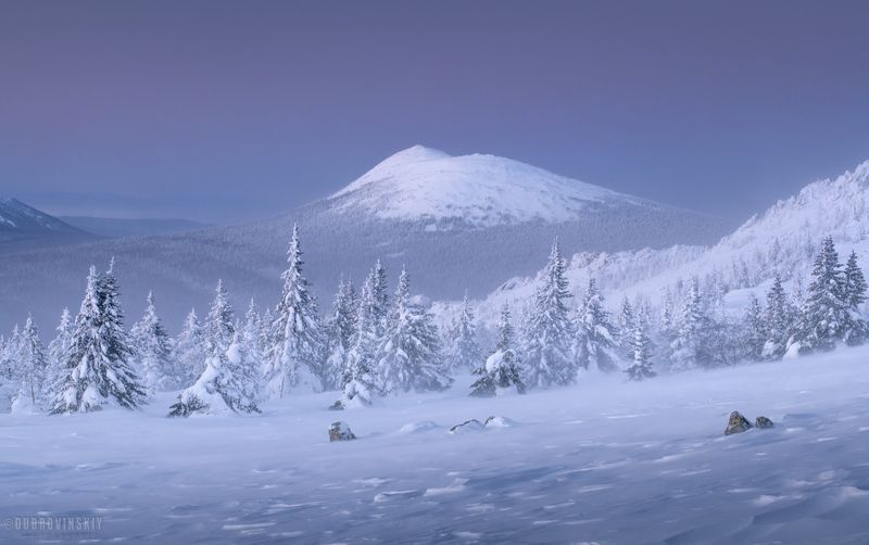 круглица, таганай, горы, зима, снег, челябинская область Круглицаphoto preview