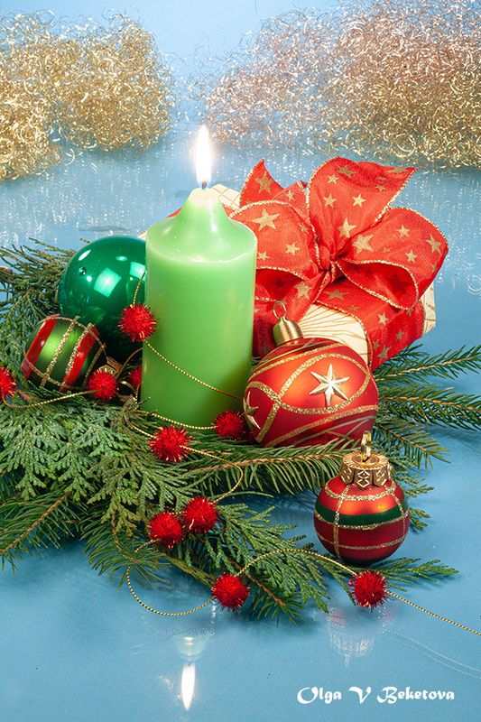 Новогодняя открытка фото превью