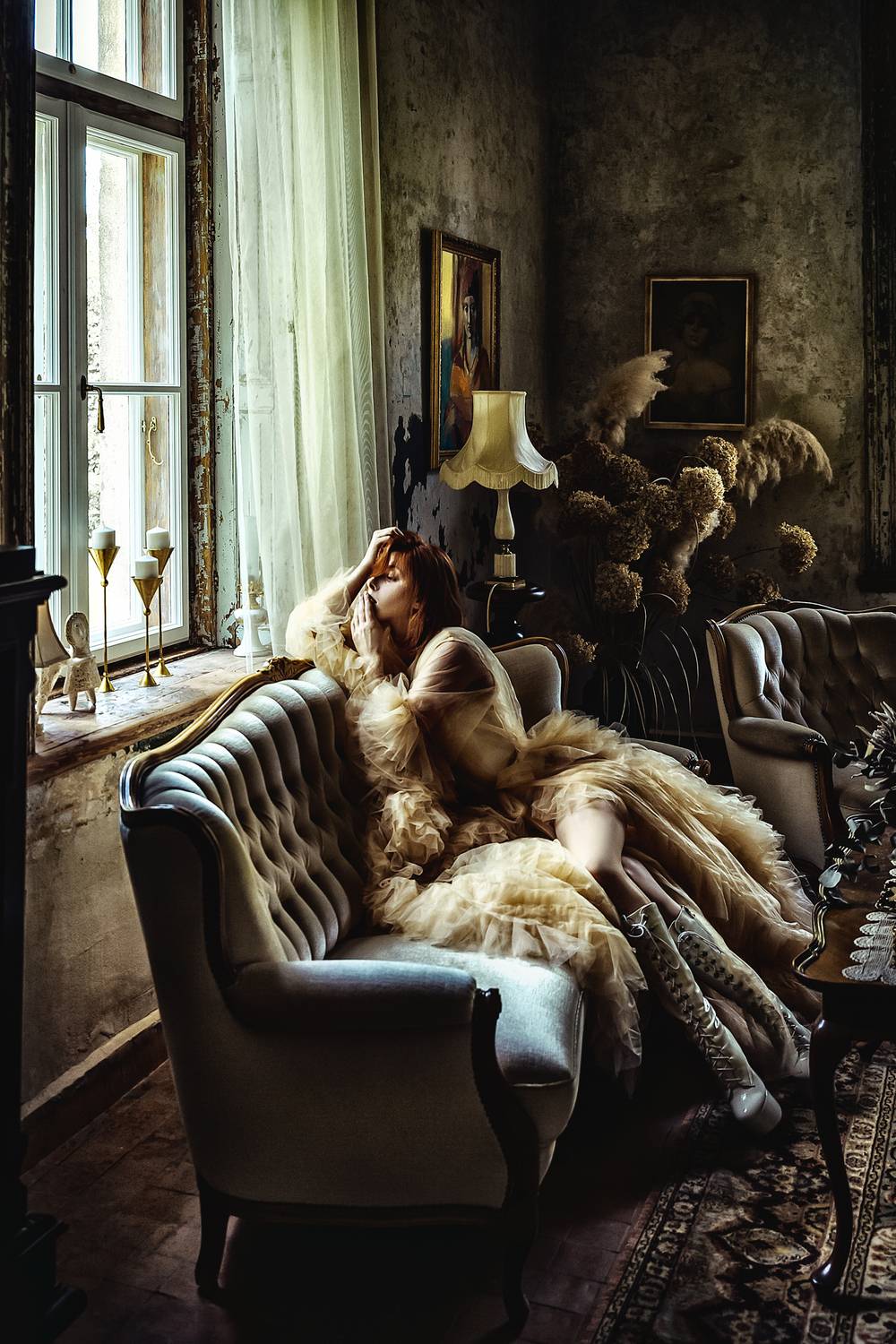 woman, portrait, fashion, beauty, indoors, glamour, Болгов Руслан