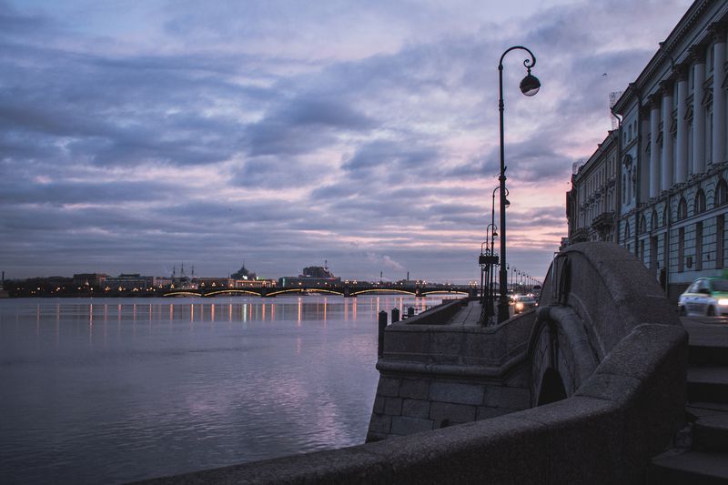Санкт-Петербург, Питер, Нева, город на Неве Рассвет на Невеphoto preview