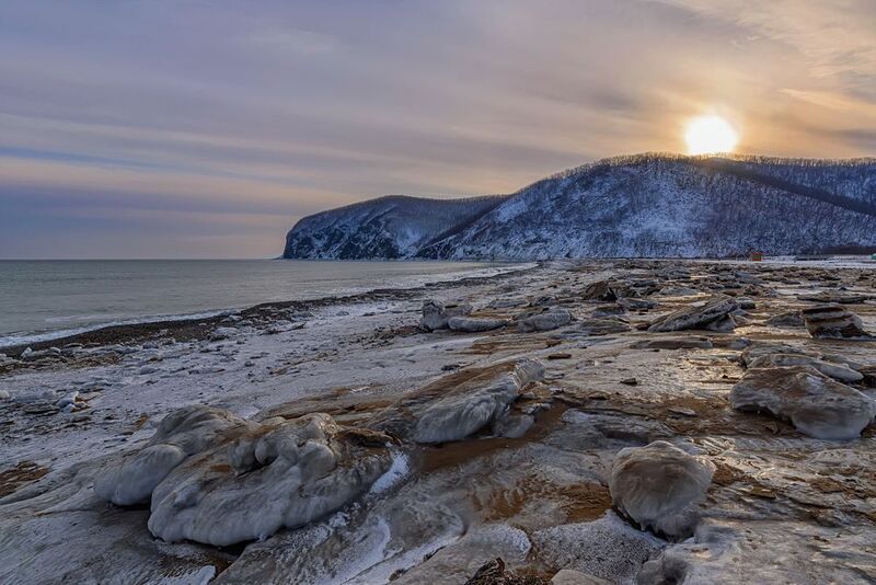 зима  море  лидовка После шторма...photo preview