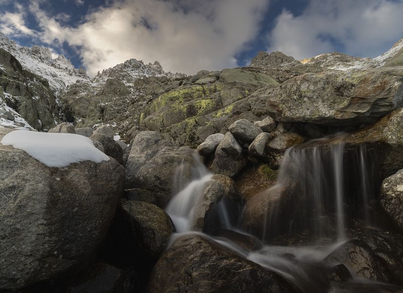 photo, photography, picture, land, landscape, nature, awakening, river, color, mood , colorful, snow, winter,color,nobody,mountains,storm Winter momentsphoto preview