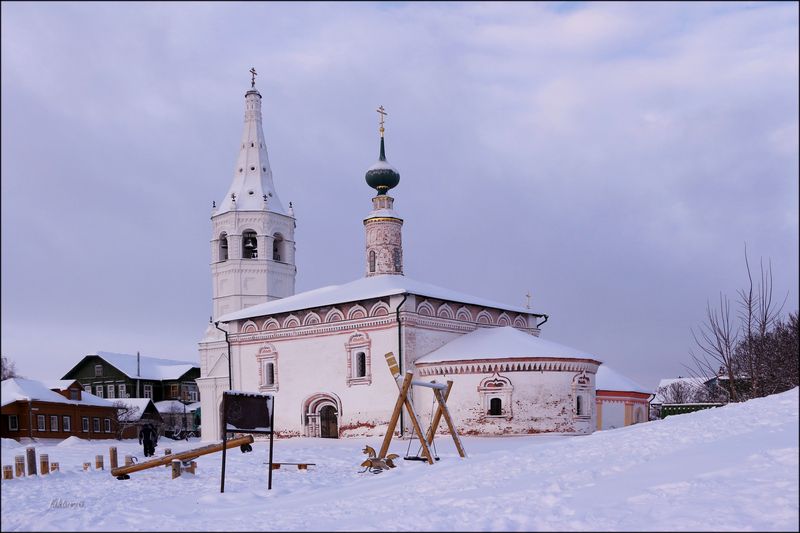 храм, церковь, россия,  суздаль, православие Церковь Николая Чудотворца.photo preview