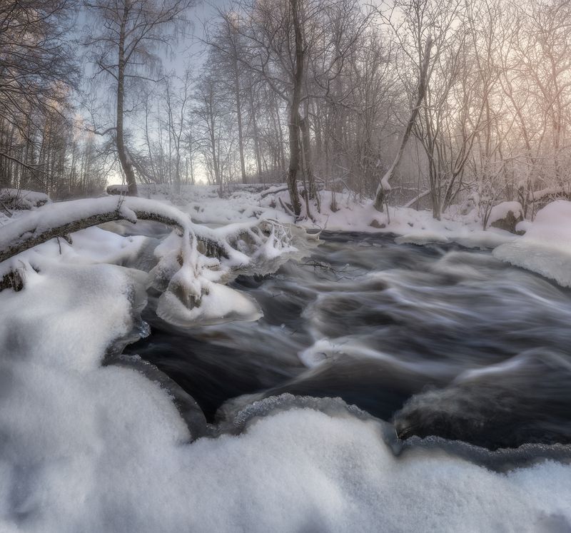 ленобласть, зима, река ***photo preview