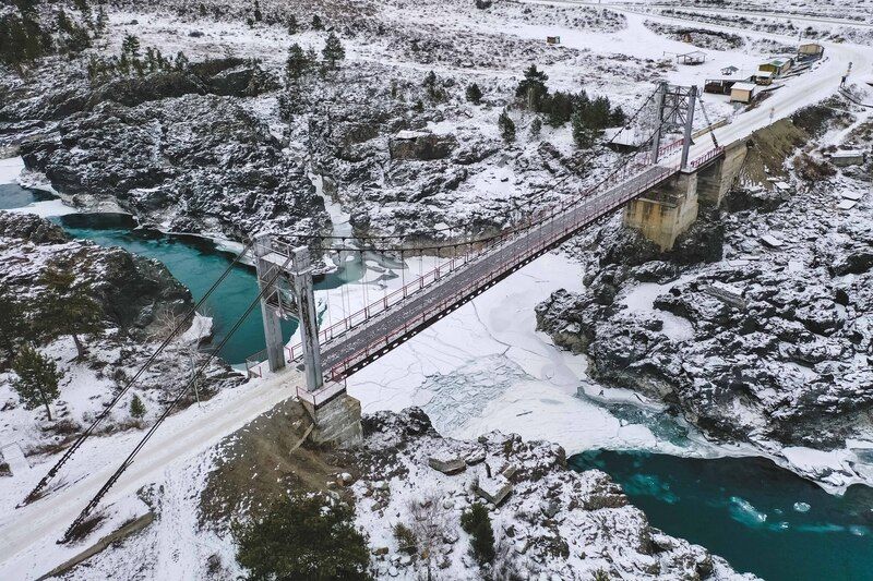 Бирюза у Ороктойского моста… Turquoise at the Oroctoy Bridge...photo preview