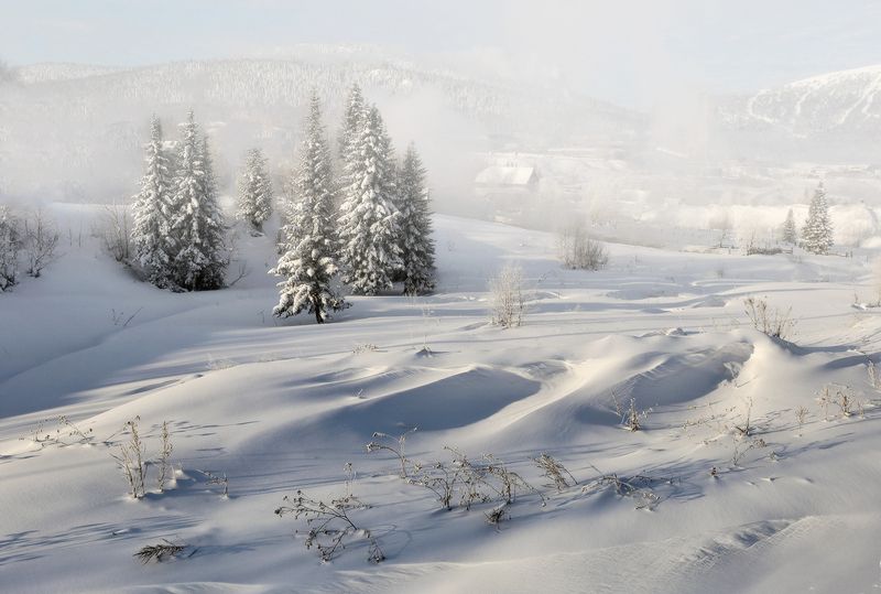 кузбасс, сибирь, шерегеш Метётphoto preview