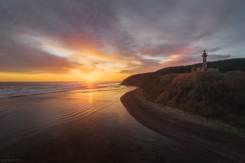 сахалин, дальний восток, россия, sakhalin, russia, far east, мыс свободный, маяк тонин Сахалин - мыс Свободныйphoto preview