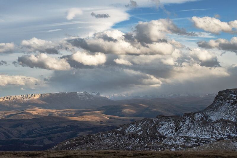 горы Кавказа игра светаphoto preview