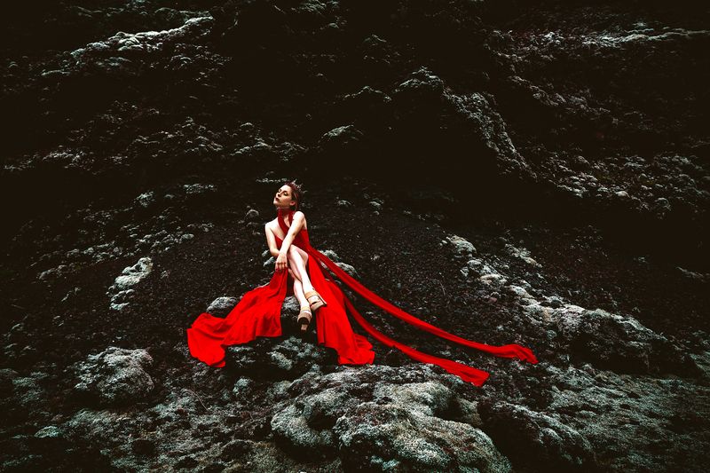 woman, portrait, fashion, beauty, outdoors I was not forged in fire, I am the fire that escapedphoto preview