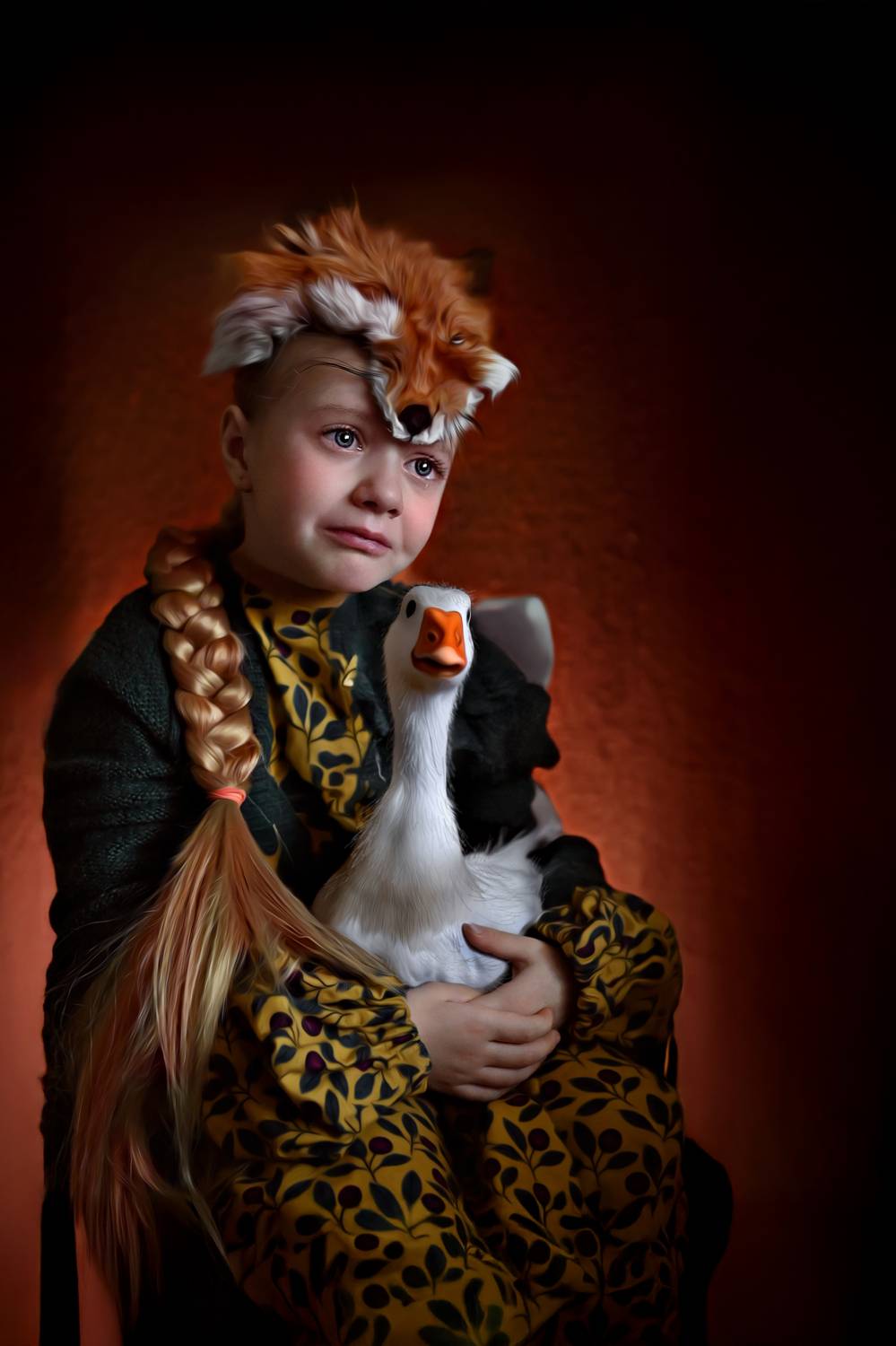 детский портрет, Олеся Петрович