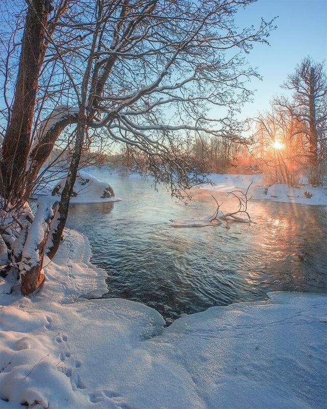 Январское утро на Вуоксеphoto preview