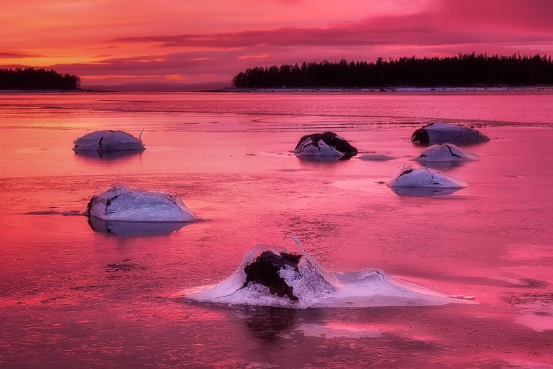 Закат на севереphoto preview