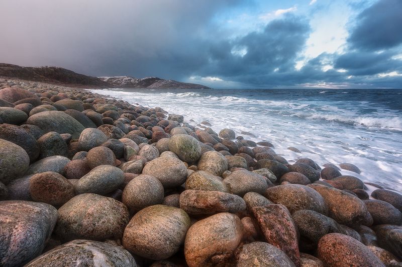 Побережье Баренцева моряphoto preview