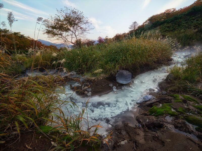 Кипящий вулкан Итуруп Сахалин  ***photo preview