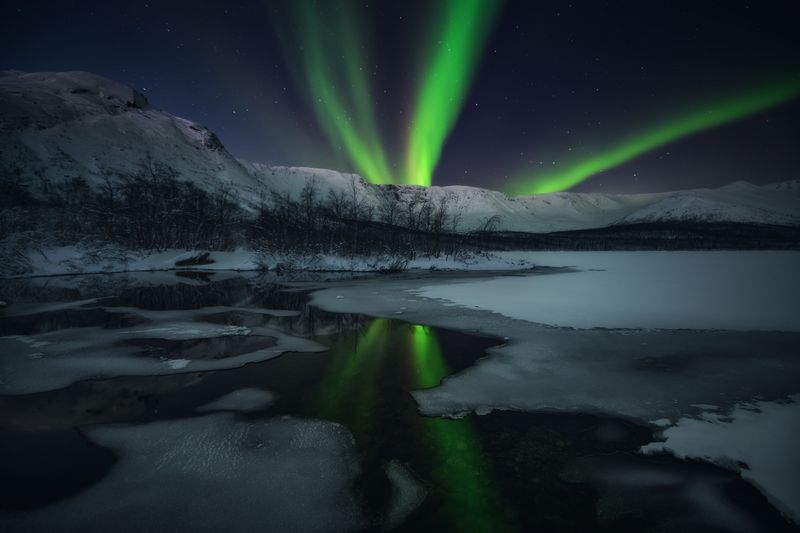 хибины Восторг зеленого Человечка ;)photo preview