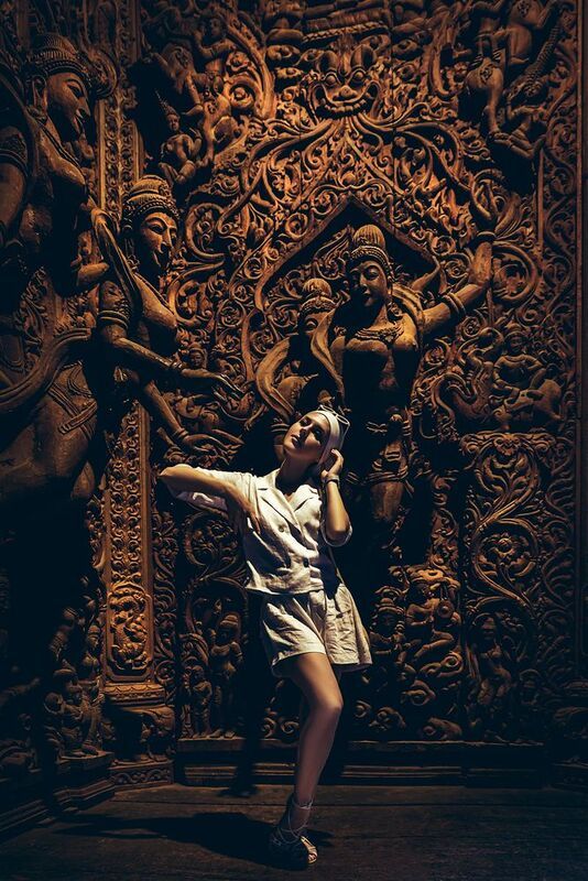 woman, portrait, fashion, beauty, indoors Between Gods and Gracephoto preview