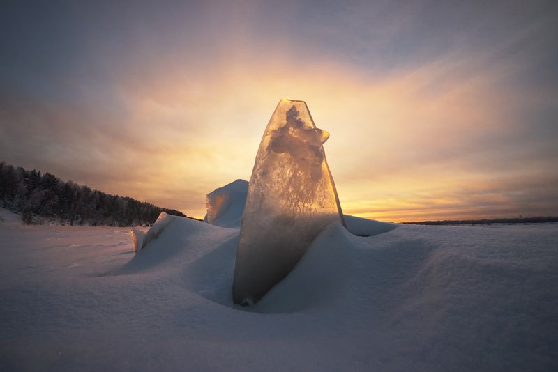 вологодская область, северная двина. Льдиныphoto preview