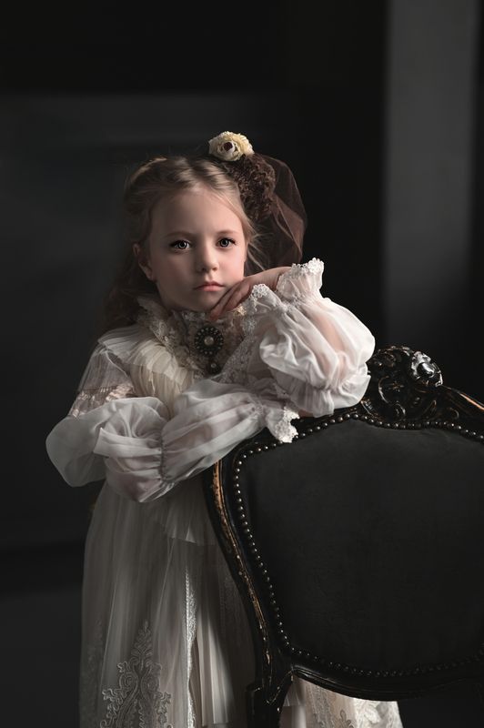 Детский портрет  Маленькая княжна фото превью