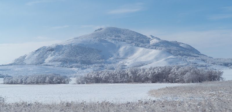 Россия, Ставропольский край, гора Змейка, КМВ,  КМВ под снегомphoto preview