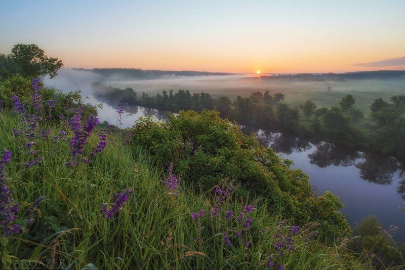 восход, пейзаж Ишутиноphoto preview