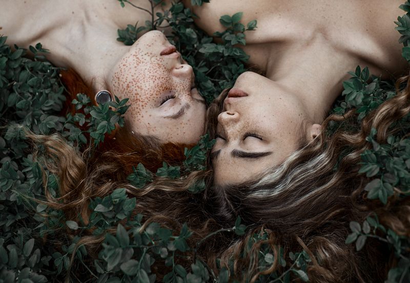 рыжая, веснушки, портрет, волосы, лицо, глаза ....photo preview