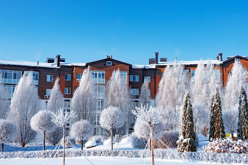 Морозный городphoto preview