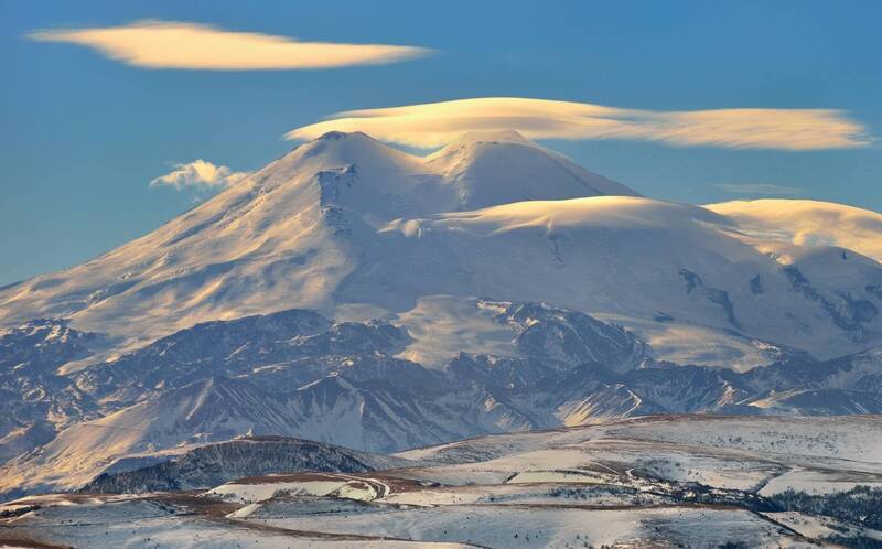 горы зима элбрус Эльбрус ,зимаphoto preview