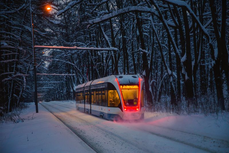 зима пейзаж Измайловоphoto preview