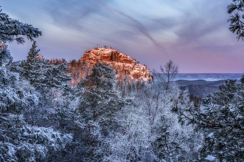 Рассвет без северного сияния)photo preview