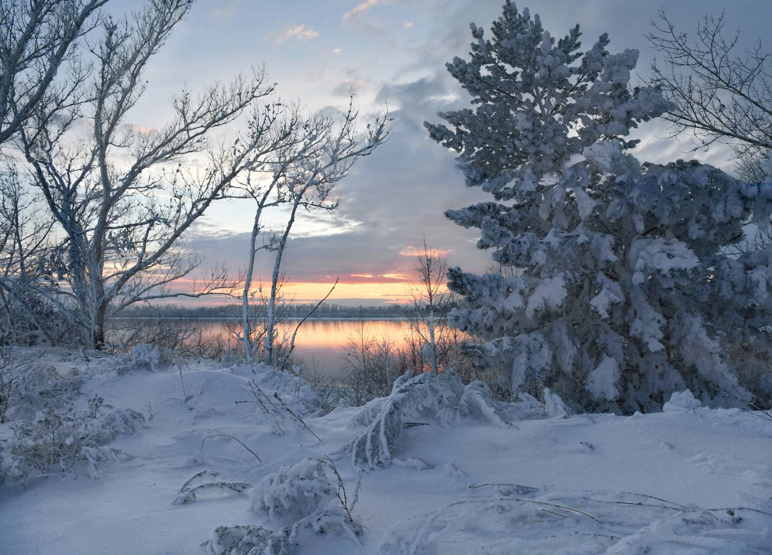 Зима сибирская. Автор: Крат Светлана , Крат Светлана