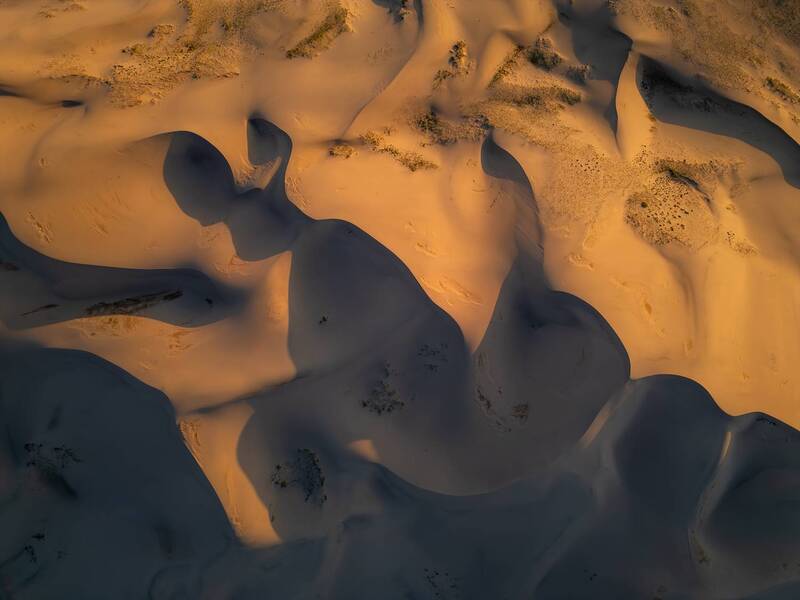 монголия, пустыня, восход, закат, песок, тени, mongolia, desert, sunrise, sunset, sand, shadows photo preview