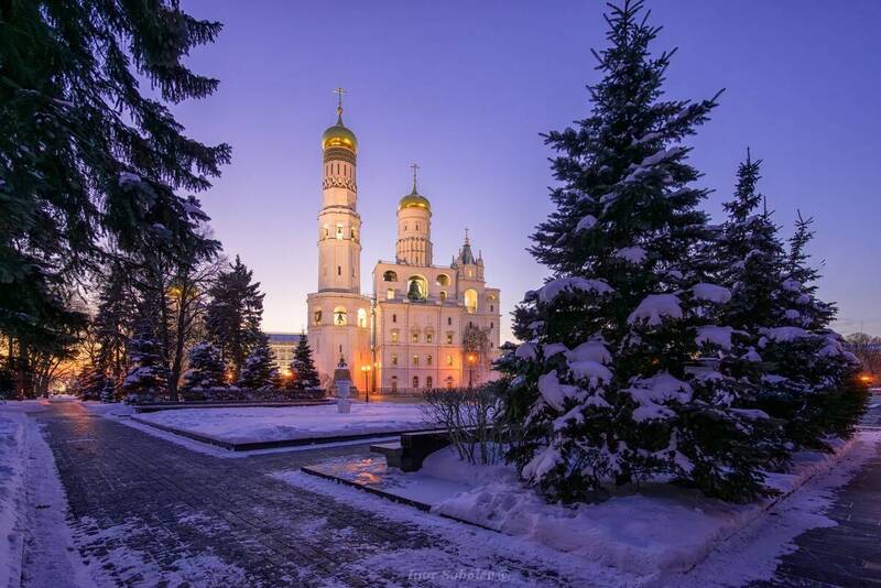 колокольня ивана великого, москва, зима, кремль Колокольня Ивана Великогоphoto preview
