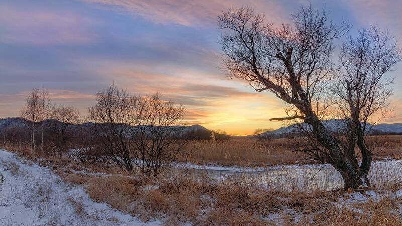 Зимний вечер в полях 1 фото превью