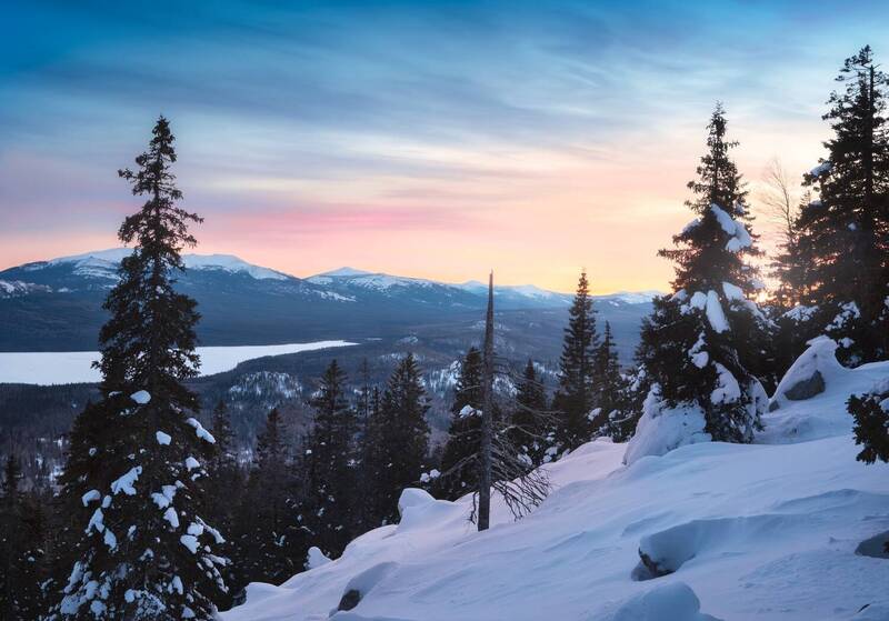 урал, природа, закат Закат на Зюраткулеphoto preview