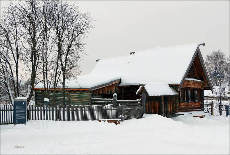 дом, зима, снег, суздаль дом Зажиточного крестьянина.photo preview