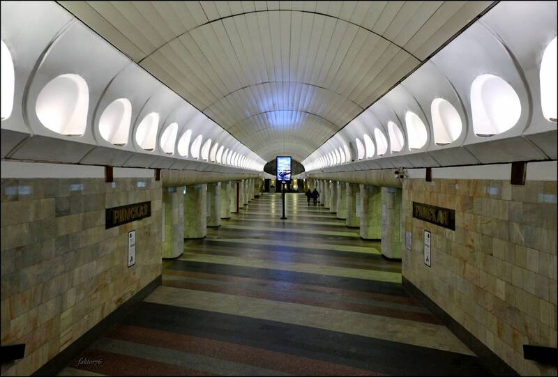 метро, москва, архитектура, транспорт, город, подземка станция метро Римская. Москваphoto preview