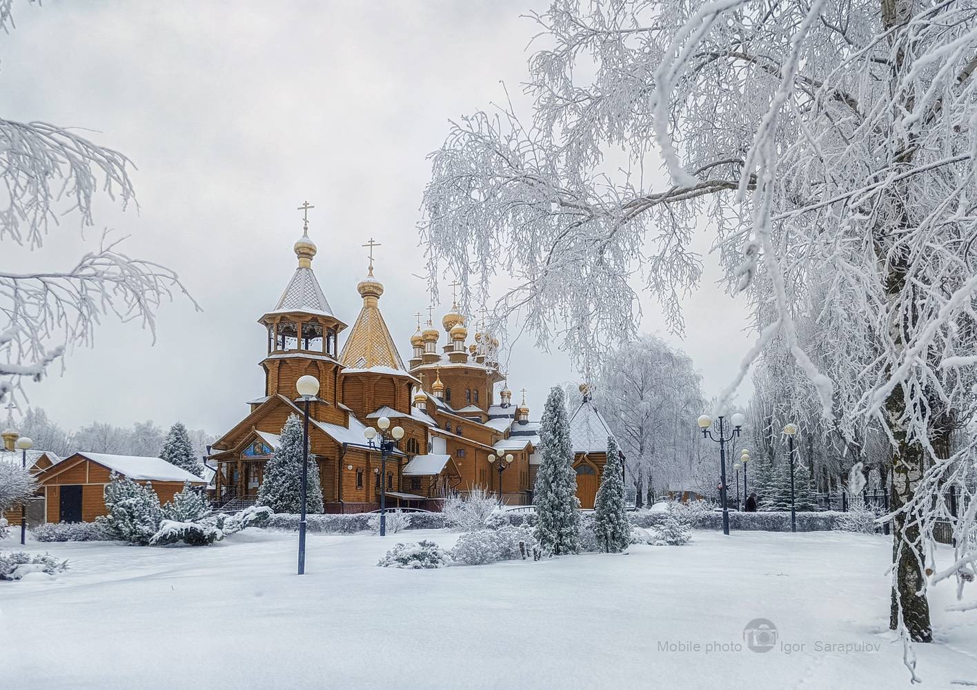 храм, иней, мороз, снег, стрит фото,  мобильная фотография, мобилография, крещенские морозы, городской пейзаж,  белгород, архитектура, tecno, mobilography, Сарапулов Игорь