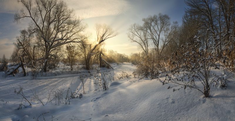 тула, тулица Зимним солнечным утромphoto preview