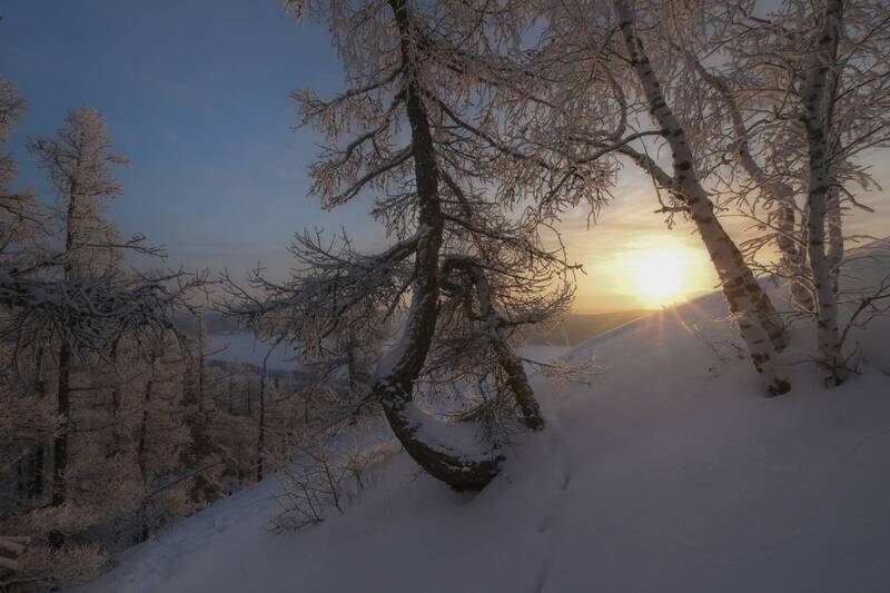 Утро на горе Калкан, Учалинский район фото превью