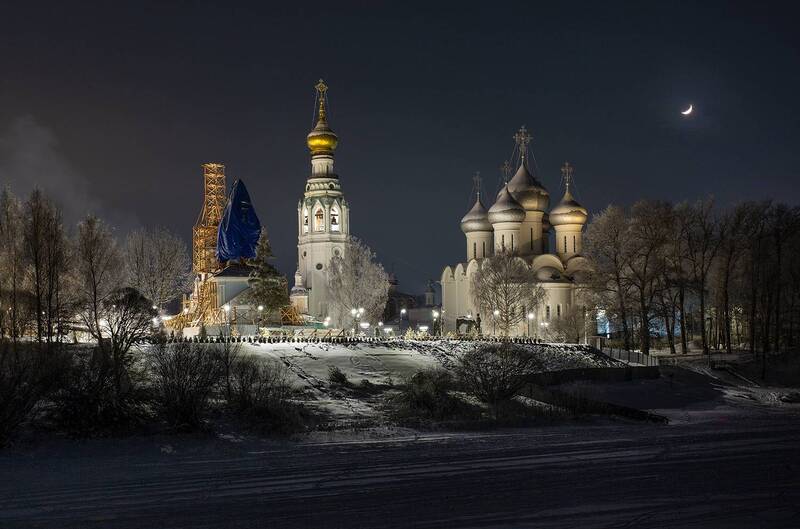 вологда,зима Морозный вечерphoto preview