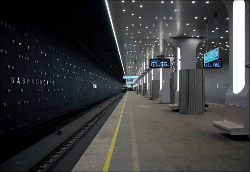 метро, москва, архитектура, транспорт, город, подземка станция метро Вавиловская. Москваphoto preview