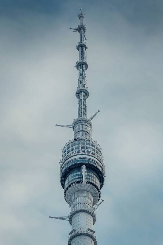 москва, улица, зима, россия, телебашня, останкино, мороз, город, moscow, winter, russia, city В Москве обледенела Останкинская телебашняphoto preview