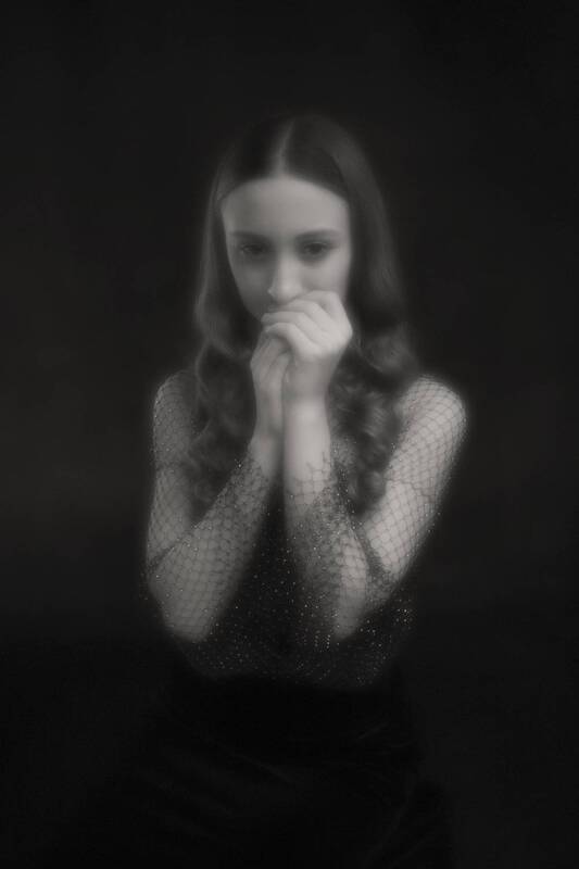 портрет, девушка  фото превью