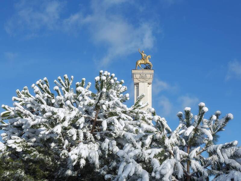 севастополь, зима, Мороз снежком укутывал...photo preview