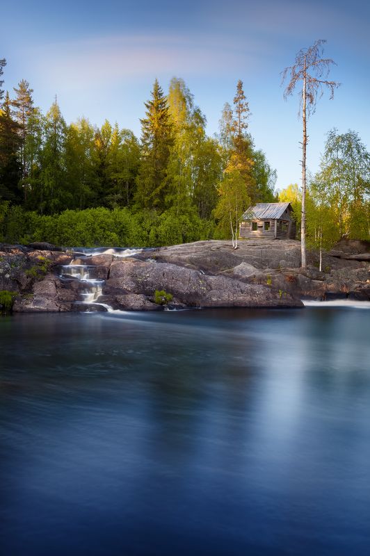 водопады, карелия, рускеала Рускеальские водопадыphoto preview