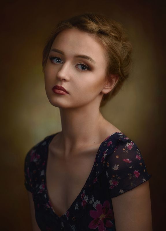 Взгляд, Девушка, Портрет, Свет, Студия, Тень Dashaphoto preview