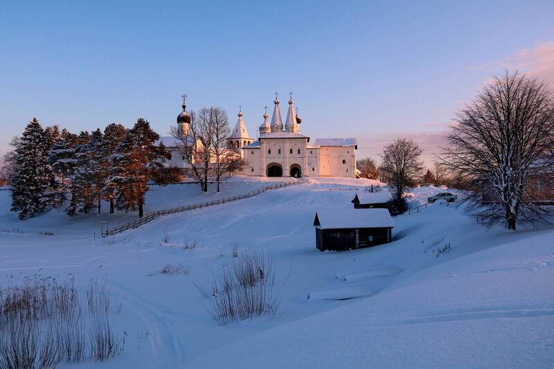 Ферапонтов монастырь утромphoto preview