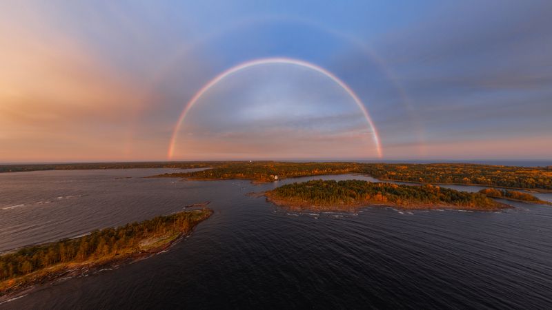 Валаам Рассвет на Казанском скитуphoto preview