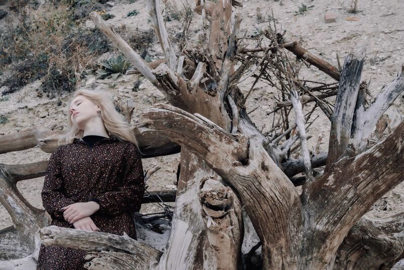 коряга сон берег дерево спящая девушка закрытыте глаза Тишина 2 фото превью